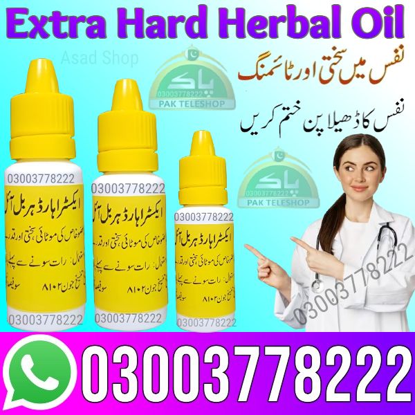 Extra Hard Herbal Oil Price In Pakistan 03003778222