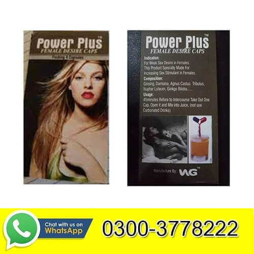 Power Plus Female Desire Capsule Packing 4 Capsule 03003778222 Order Now