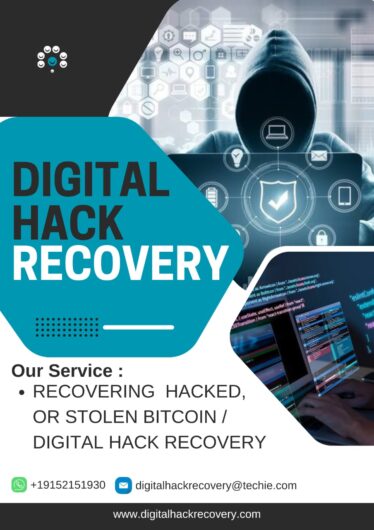 CONTACT DIGITAL HACK RECOVERY RIGHT NOW TO RECOVER YOUR SCAMMED CRYPTO