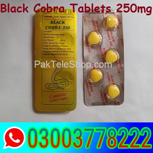 Black Cobra Tablets 250mg In Rawalpindi\ 03003778222