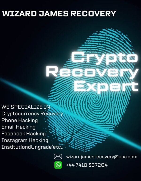 Recovery of digital assets that have been lost or stolen made possible with Wizard James Recovery