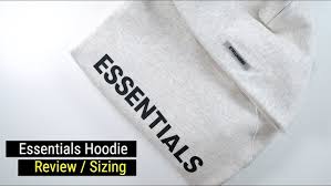 Essentials Hoodie | Fear Of God Essentials Clothing | Essentials UK