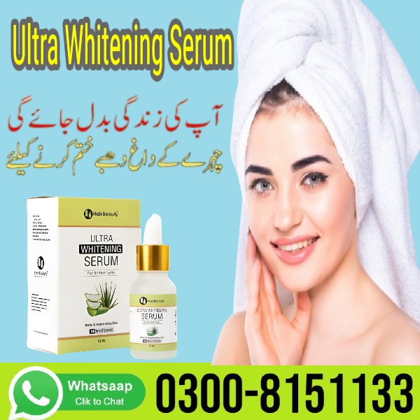 Ultra Whitening Serum In Sargodha- 0300-8151133